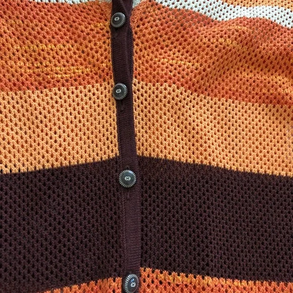 Escada Orange Cardigan Sweater - Picture 3 of 11